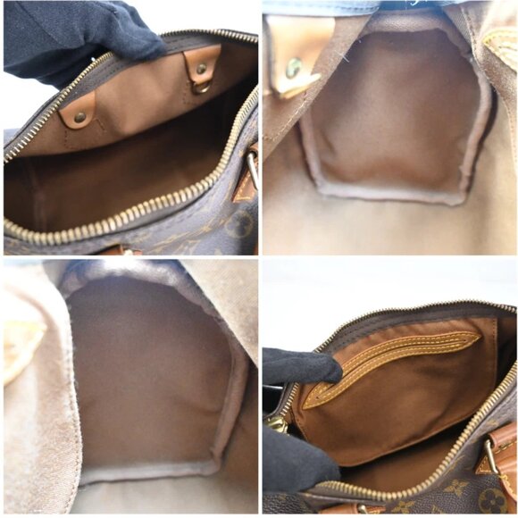 LOUIS VUITTON Monogram Speedy 25 Hand Bag bsj870-102125 - Picture 16 of 16